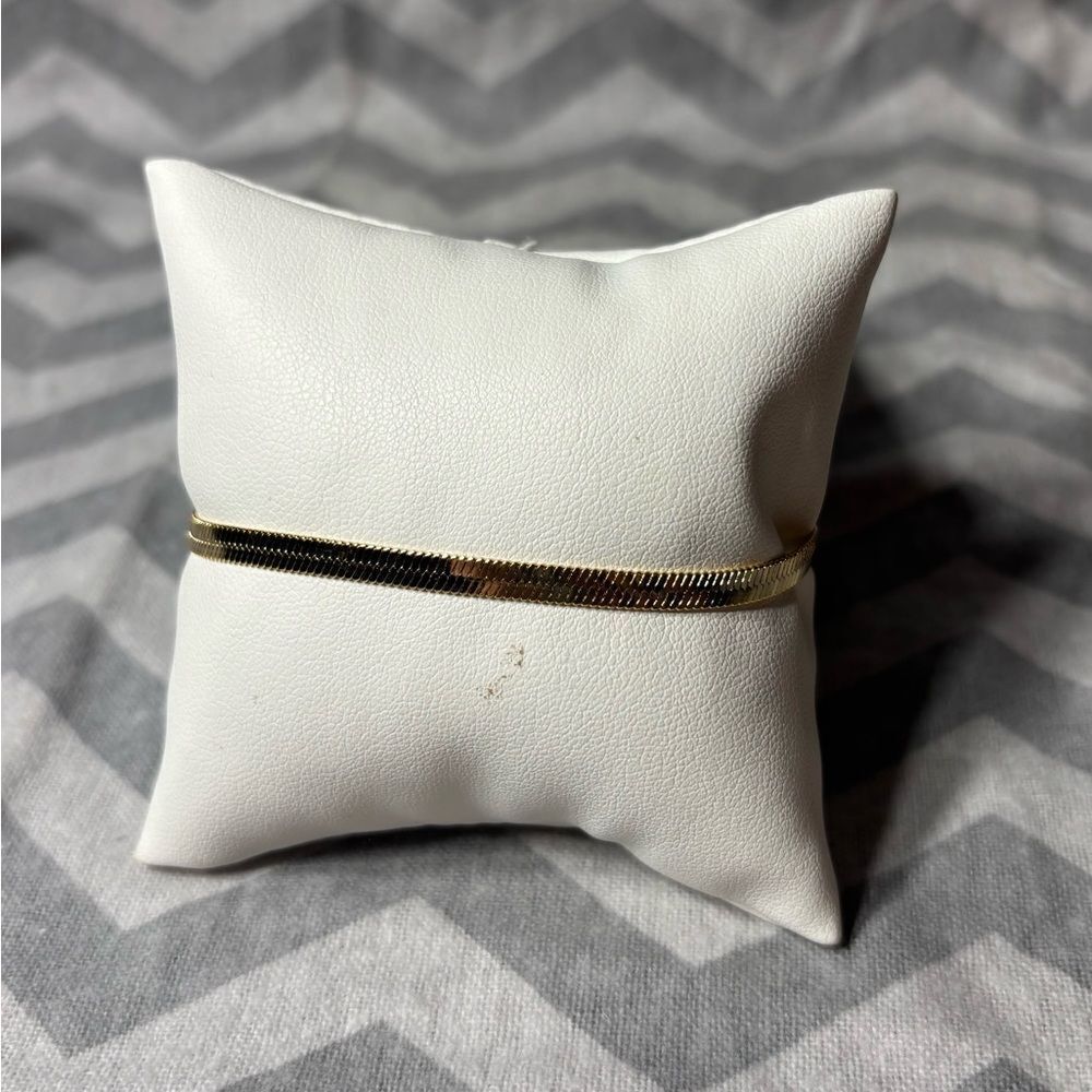 New! Gold Tone Dainty Bracelet Lobster Clasp & Extension